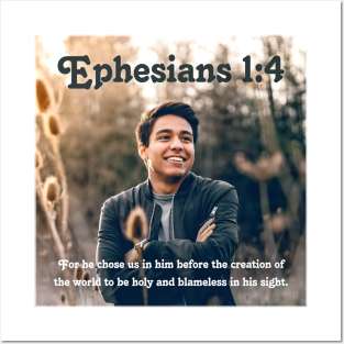 Ephesians 1:4 Posters and Art